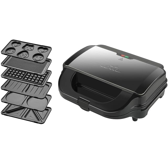 ETA Sorento Plus 6-in-1 Sandwichmaker mit sechs austauschbaren Plattensätzen