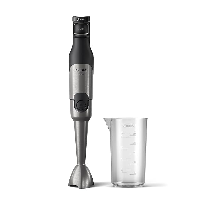 Philips 5000 Series HR2681/00 Stabmixer mit LED-Drehzahlanzeige