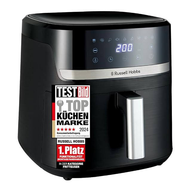 Russell Hobbs Satisfry 27632-56 Heißluftfritteuse mit 8,3 Litern und digitalem Touchscreen