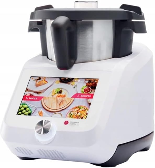 Silvercrest Monsieur Cuisine Smart 2022 Küchenmaschine mit Kochfunktion in Weiß