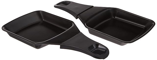 Paar antihaftbeschichteter Tefal XA400202 Raclette-Pfännchen